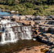 Guests can swim at a number of nearby waterfalls when staying at GweGwe Beach Lodge in the Mkambati Nature Reserve, South Africa.