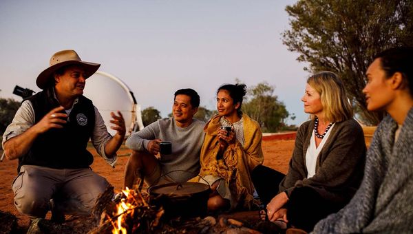 Be My Guest Experience at the Earth Sanctuary in Alice Springs, Australia. Courtesy of Trafalgar