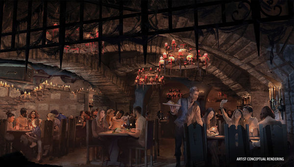 Das Stakehaus will be a "dining hall run by vampire familiars."