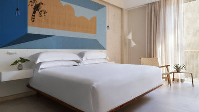 A guestroom at the Kimpton Las Mercedes, which will open this summer in Santo Domingo, Dominican Republic.