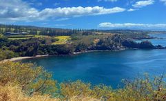 The Maui coastline north of Lahaina.