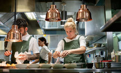 Celebrity chef Ana Ros helms Slovenia’s Hisa Franko restaurant.