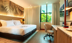 A guestroom at Protea by Marriott Luanda, the brand's first hotel in Angola.