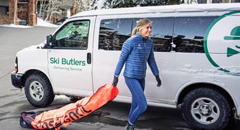 Ski Butlers delivers ski and snowboard equipment to guests' accommodations, where the gear is also fitted and can be swapped out.