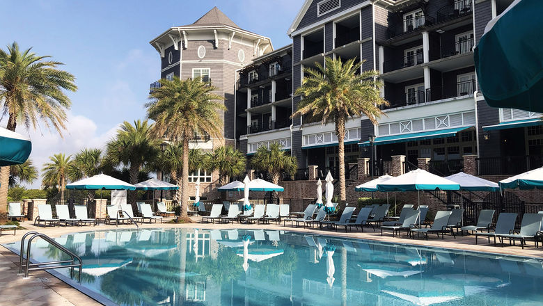 The adults pool at the Henderson Beach Resort in Destin, Fla.