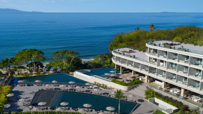 Secrets Bahia Mita Surf & Spa Resort offersspectacular views of the Bay of Banderas.