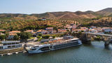 The Adorinha, a Tauck ship that sails Douro River cruises in Portugal.