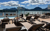 The pool deck aboard the Silver Nova.