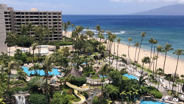 The Westin Maui Resort & Spa features an 87,000 square foot aquatic playground.