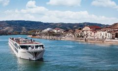 During the fourth leg of their 50-day journey, Uniworld guests will sail a Rhone cruise on the Catherine.