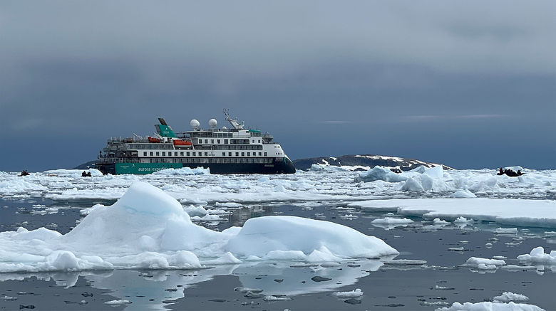 When an unseasonable ice jam along the eastern coast of Greenland failed to clear, the Sylvia Earle's expedition team found new places to explore.